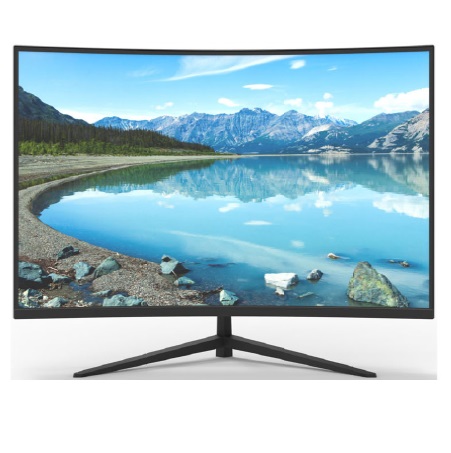 מסך מחשב לגיימרים 27 אינץ' קעור סוליד Solid JYS270GW  Gaming Monitor 27 Inch curved Full HD 240Hz VA 1ms 2xHDMI 2xDP